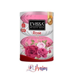 صابون اویسا Evissa رایحه گل رز بسته 4 عددی